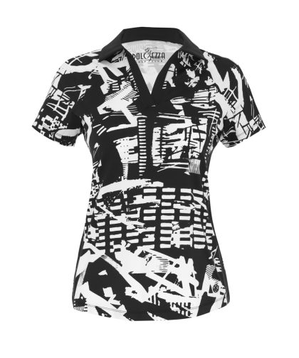 Dolcezza Short Sleeve Activewear Shirt "Matiere Urbaine"