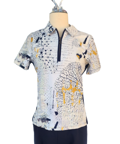 Dolcezza Short Sleeve Activewear Top