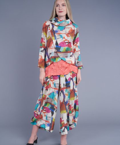 Shana Multicolor Printed Jacket