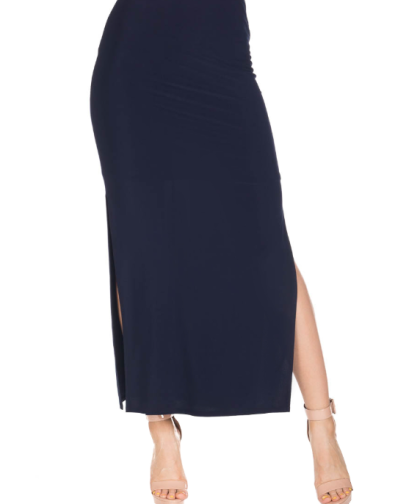 Slit Maxi Skirt