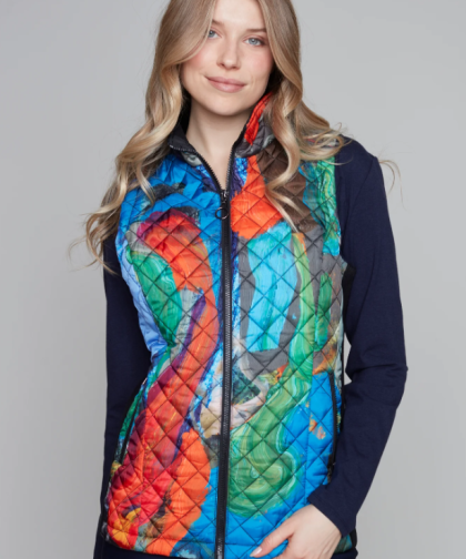 All Warm & Cozy quilted vest