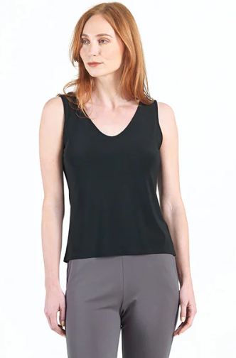 Reversible U or V Neckline Tank