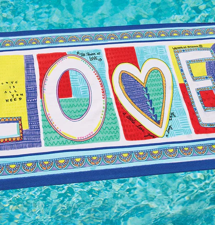 Brighton Endless Summer Beach Towel