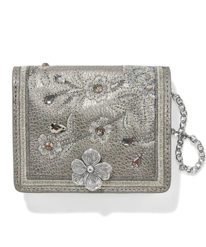 Brighton Everbloom Shimmer Small Wallet