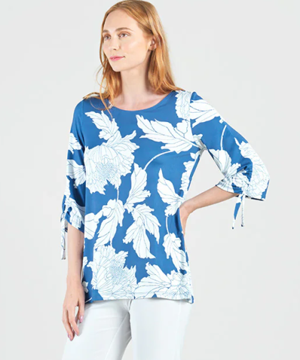 Clara Sunwoo Butter Knit Pull-Tie Cuff Tunic