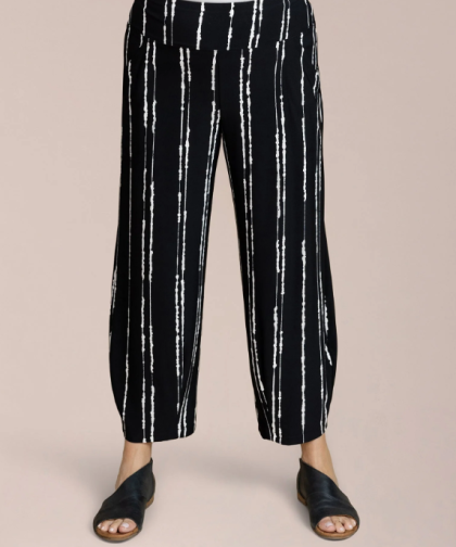 Sympli Narrow Lantern Print Pant