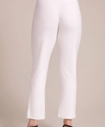 Sympli White Narrow Pant Midi