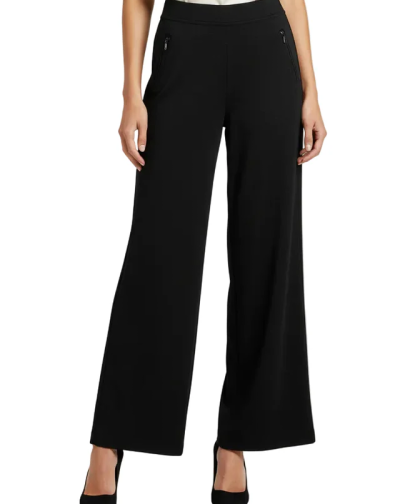 Damee Straight Fit Zipper Pocket Pant