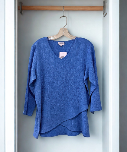 Toofan Periwinkle Double Layer Tunic