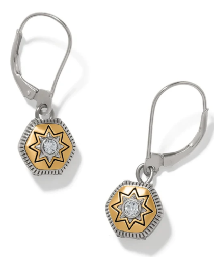Brighton Mosaic Nova Mini Leverback Drop Earrings