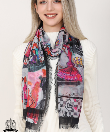 Love's Pure Light Fashion Queen Silk Modal Scarf