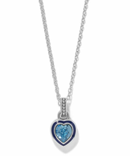 Brighton Halo Gemma Petite Heart Necklace