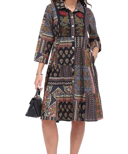 Parsley and Sage Olga Duster Dress